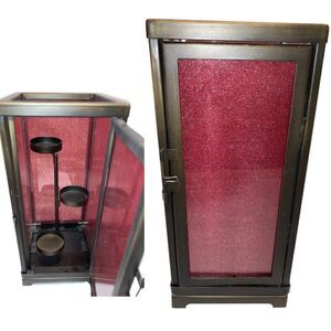 Vintage PartyLite Moroccan Spice Lantern Candle Rare Retired Antique Bronze NIB